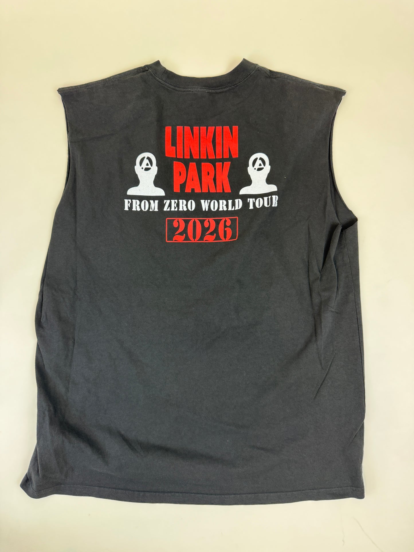 09.15 LINKIN PARK - From Zero Photo collage Black Sleveless Tee