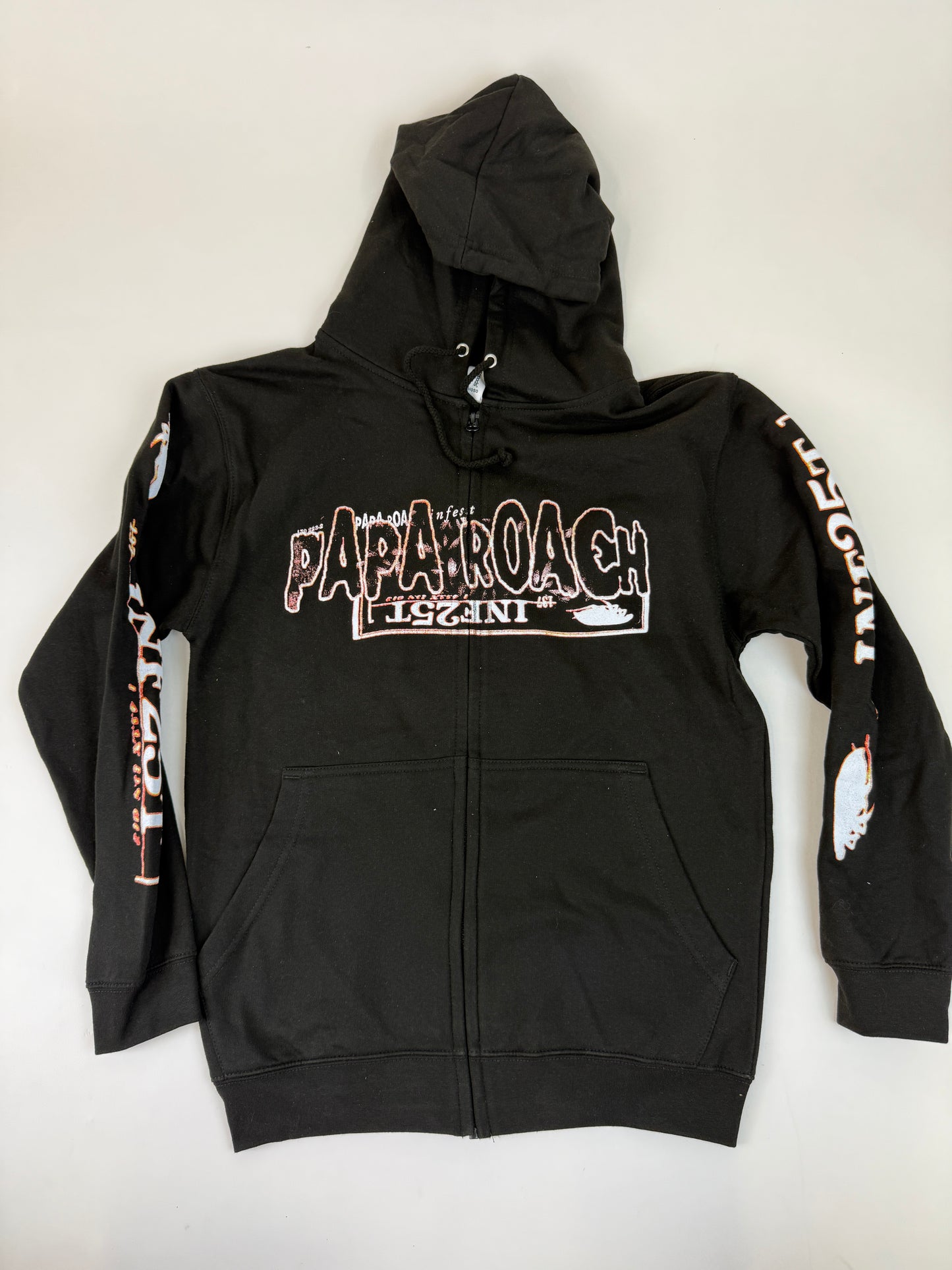 08.4 PAPA ROACH - Infest Black Zip Hoodie