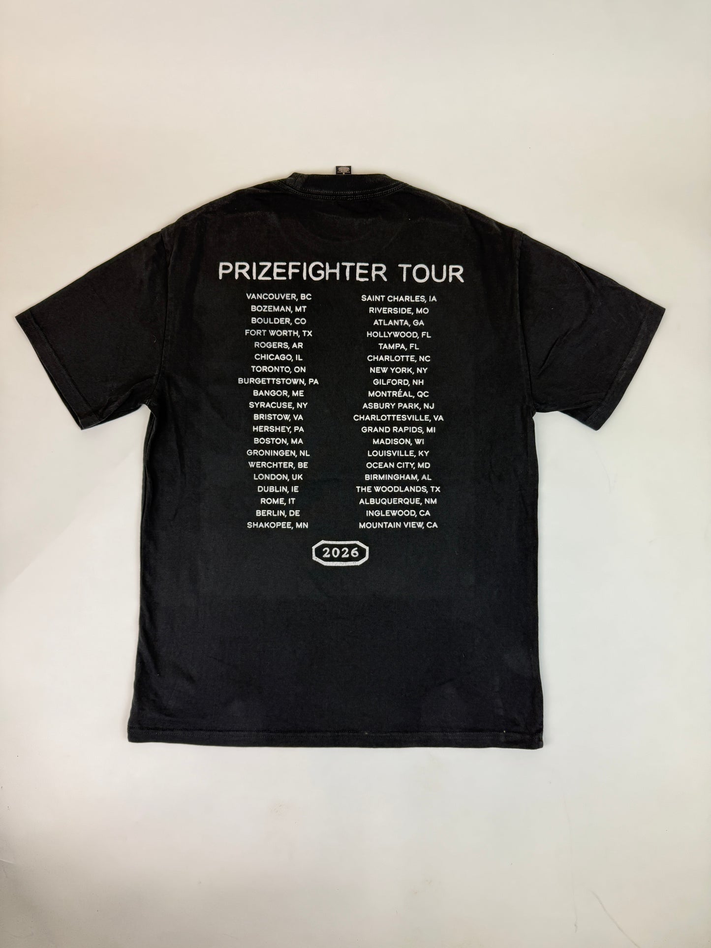 25.2 MUMFORD&SONS - PZF Lion Tour Black Tee