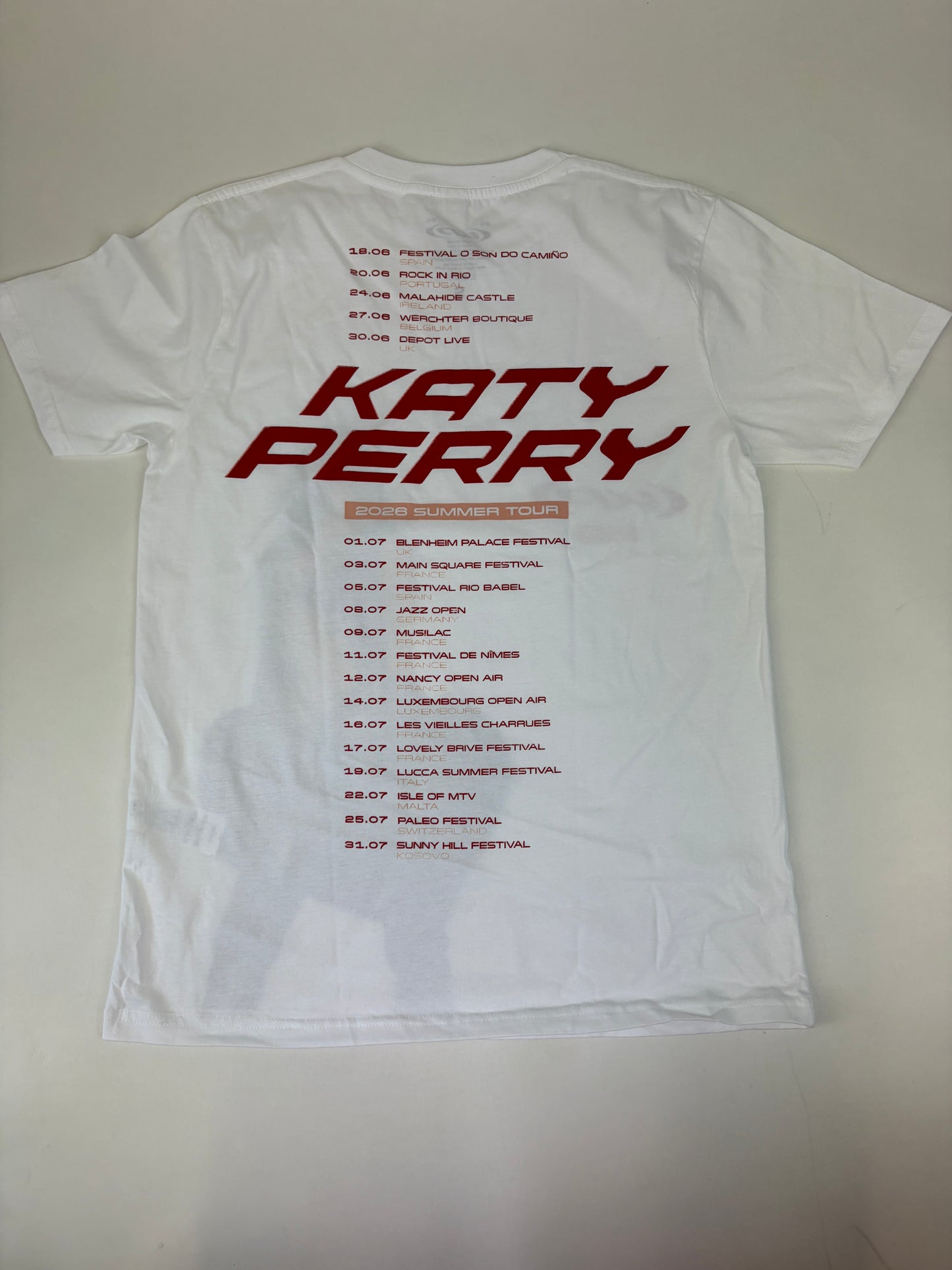 03.2. KATY PERRY - Photo White Tee