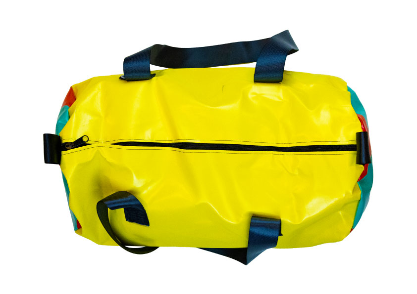 F40. Recycled Multicolor Weekendbag