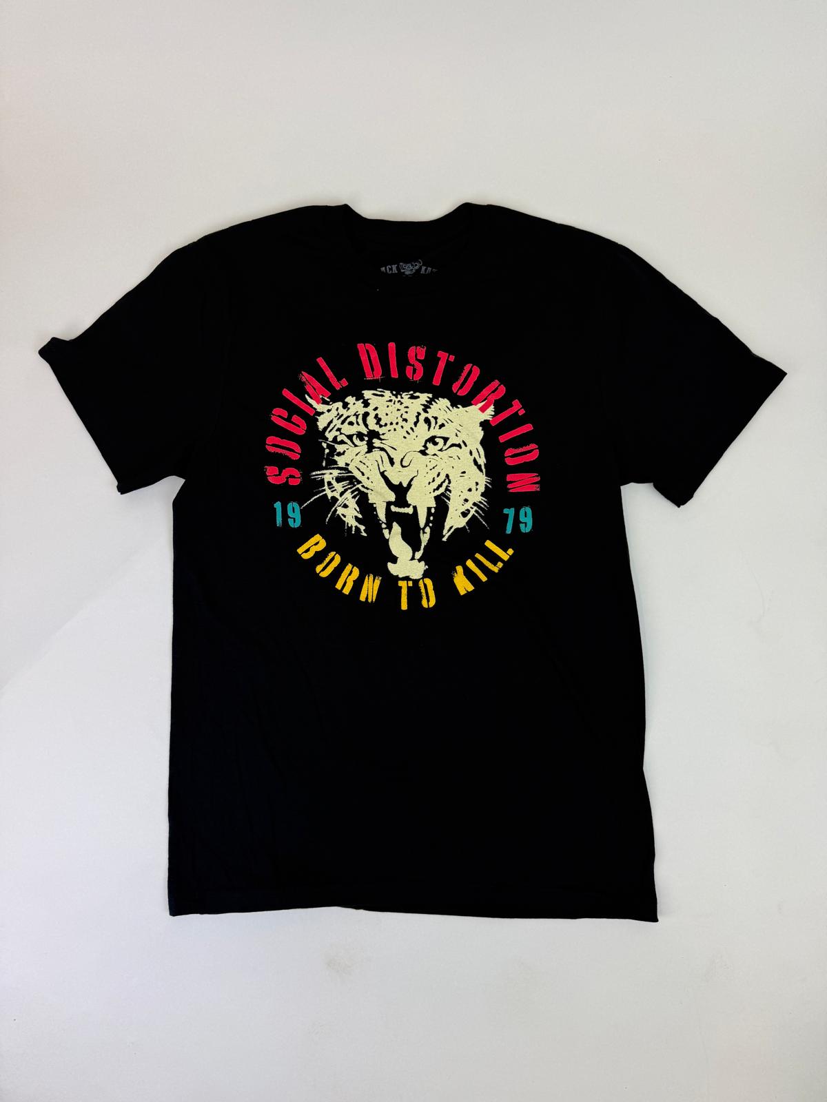 38.1 SOCIAL DISTORTION - Panter Black Tee