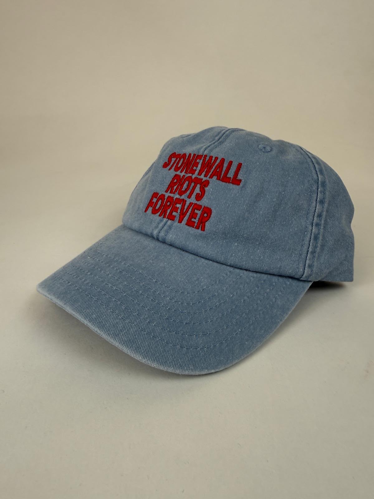 64.2 DRESSED LIKE BOYS - Washed Blue Cap