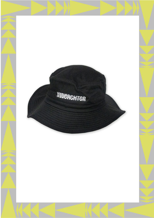 F35. Logo Black Bucket Hat
