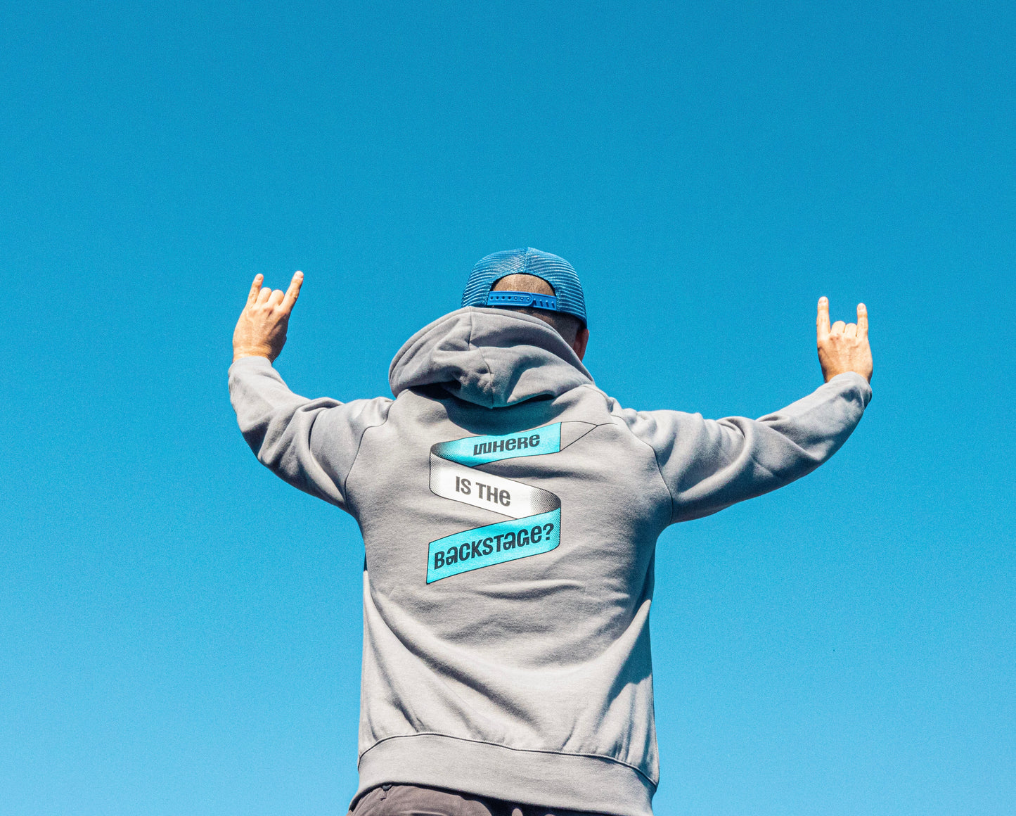 F28. Where Is The Backstage - Unisex - Zip Hoodie
