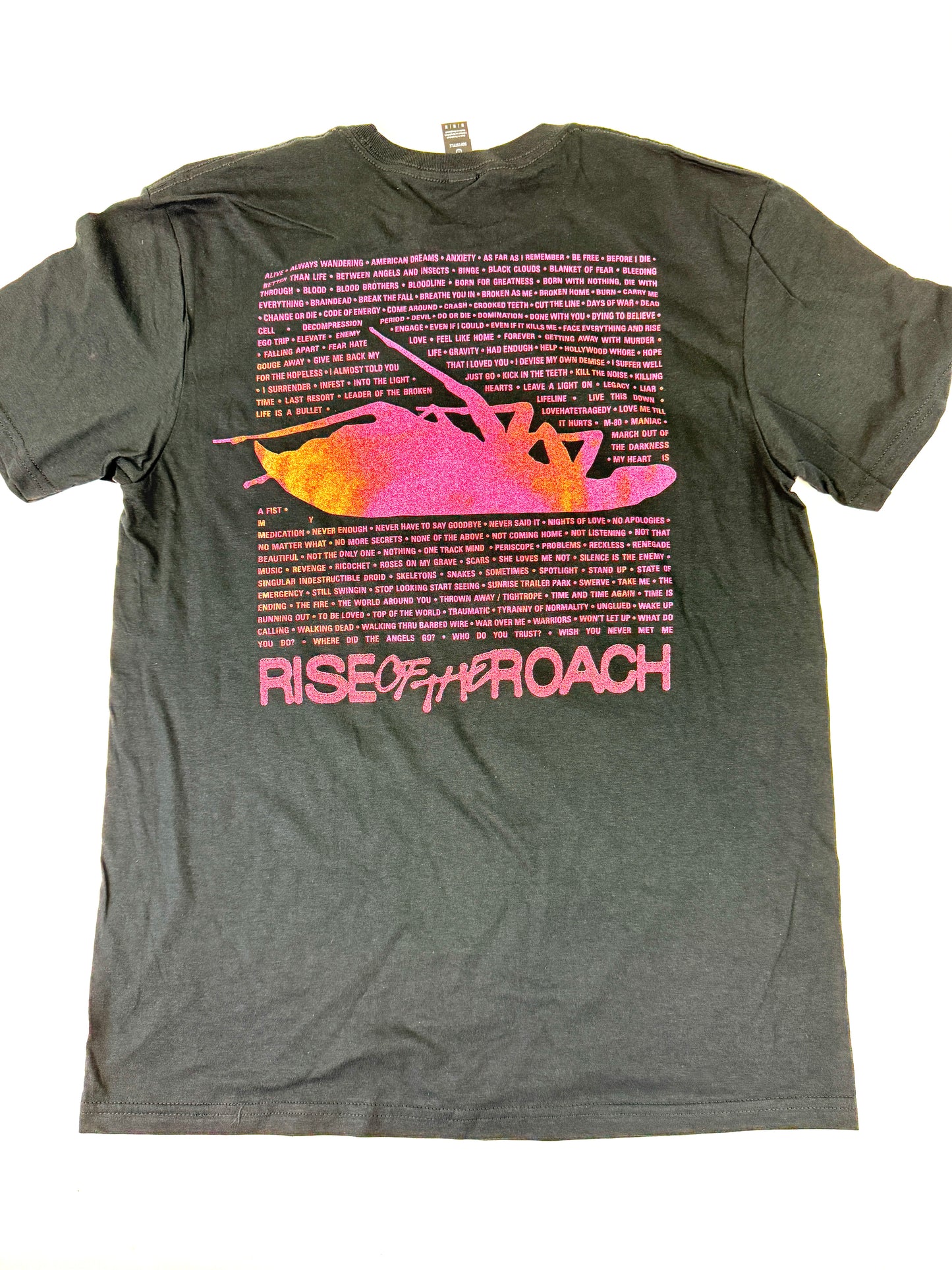 08.1  PAPA ROACH - Gasmask Black Tee