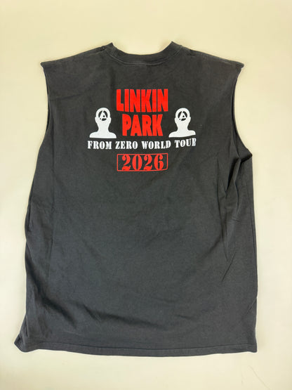 09.15 LINKIN PARK - From Zero Photo collage Black Sleveless Tee