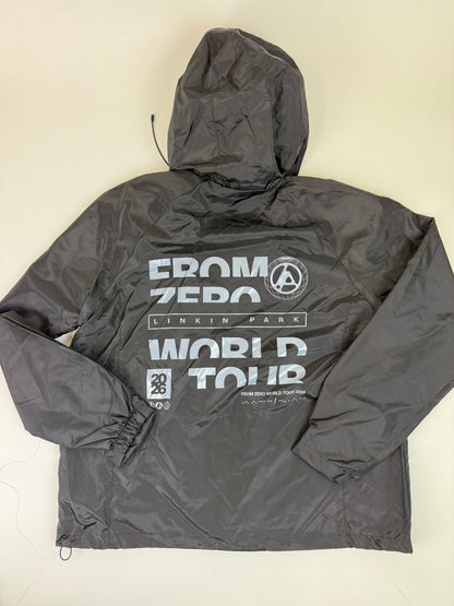 09.17 LINKIN PARK - From Zero tour Black Rain Coat
