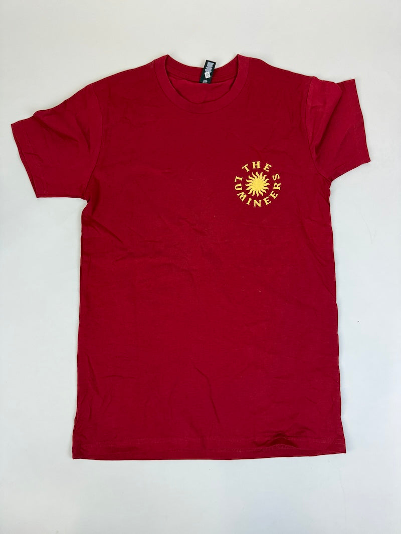 14.2 LUMINEERS - Sun Red Tee
