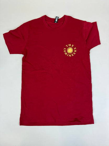 14.2 LUMINEERS - Sun Red Tee