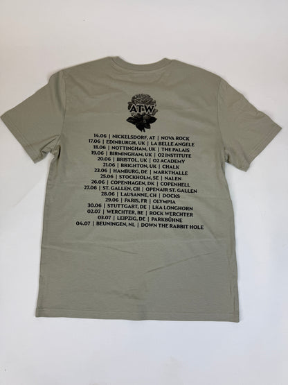 15.2 ALL THEM WITCHES - Rose House of mirrors Dateback Kaki Tee
