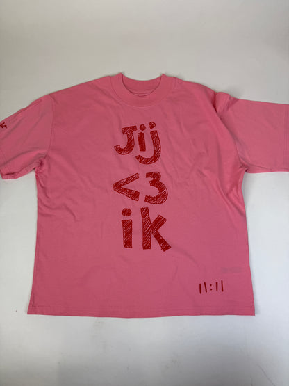 16.1 BENTE - Jij & Ik Pink Tee