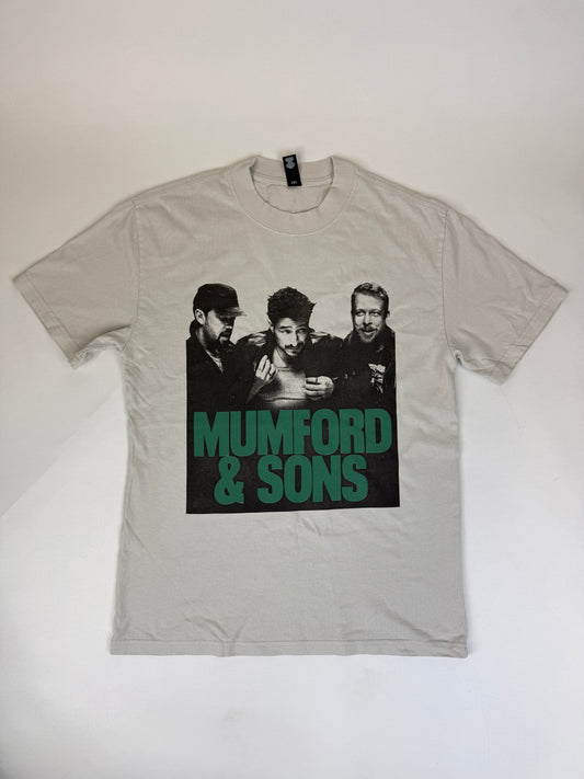 25.1 MUMFORD&SONS - Faded Photo Cream Tee