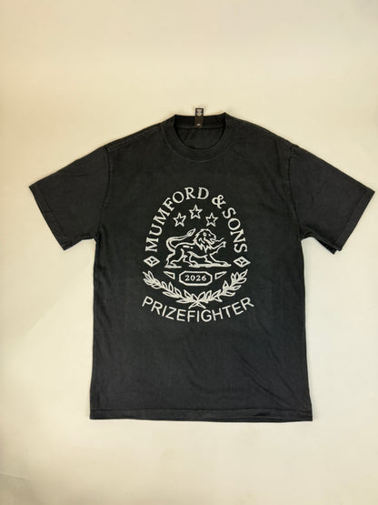 25.2 MUMFORD&SONS - PZF Lion Tour Black Tee