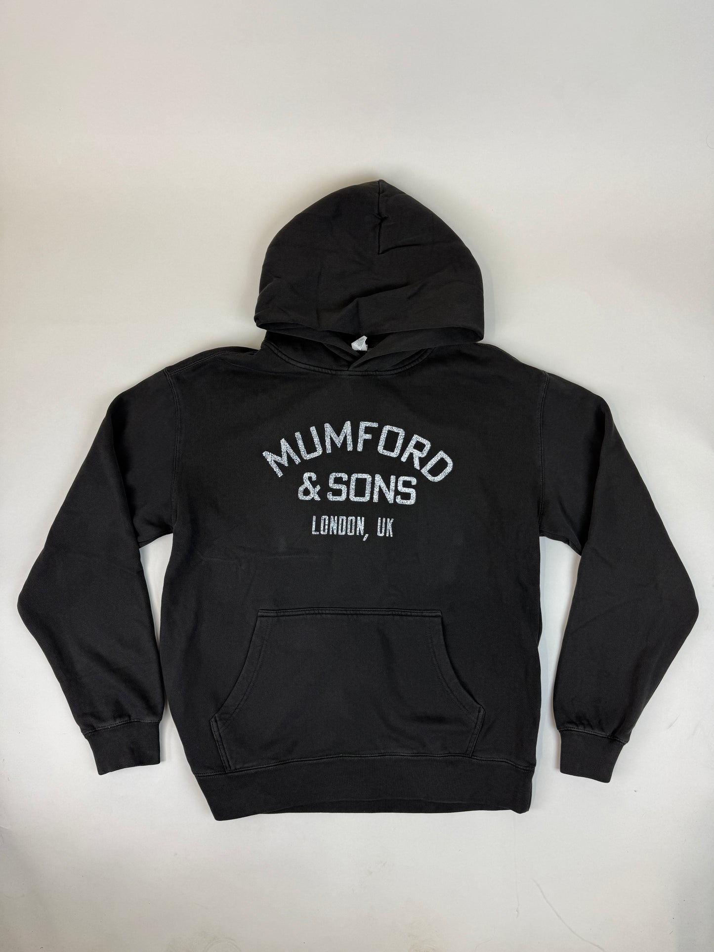 25.3 MUMFORD&SONS - Vintage Tekst Black Hoodie