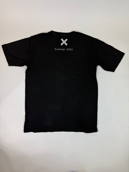 27.2 THE XX - X Black Tee