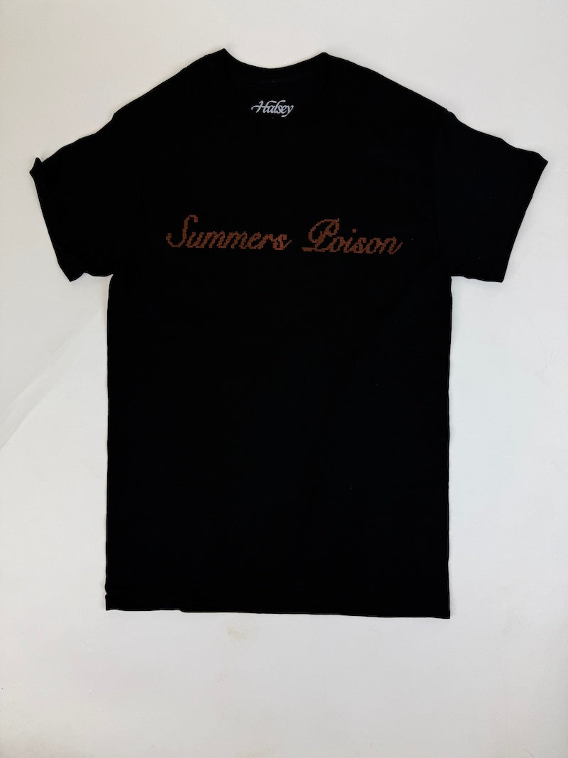47.1 HALSEY - Summers Poison Black Tee