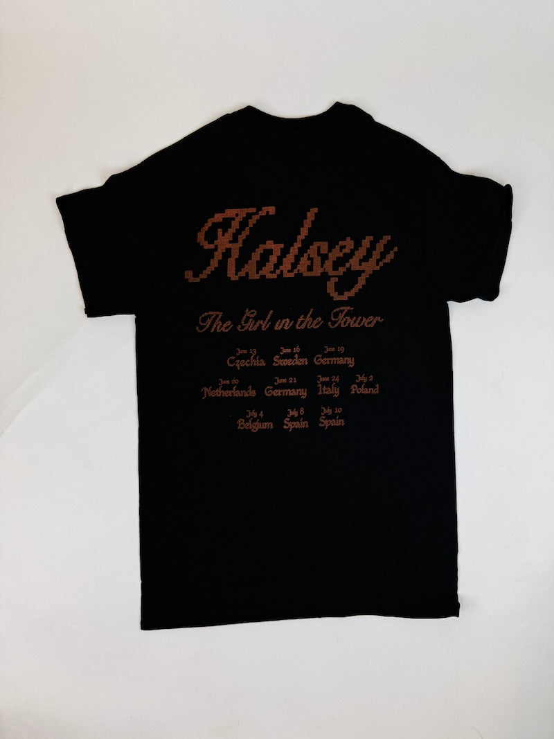 47.1 HALSEY - Summers Poison Black Tee