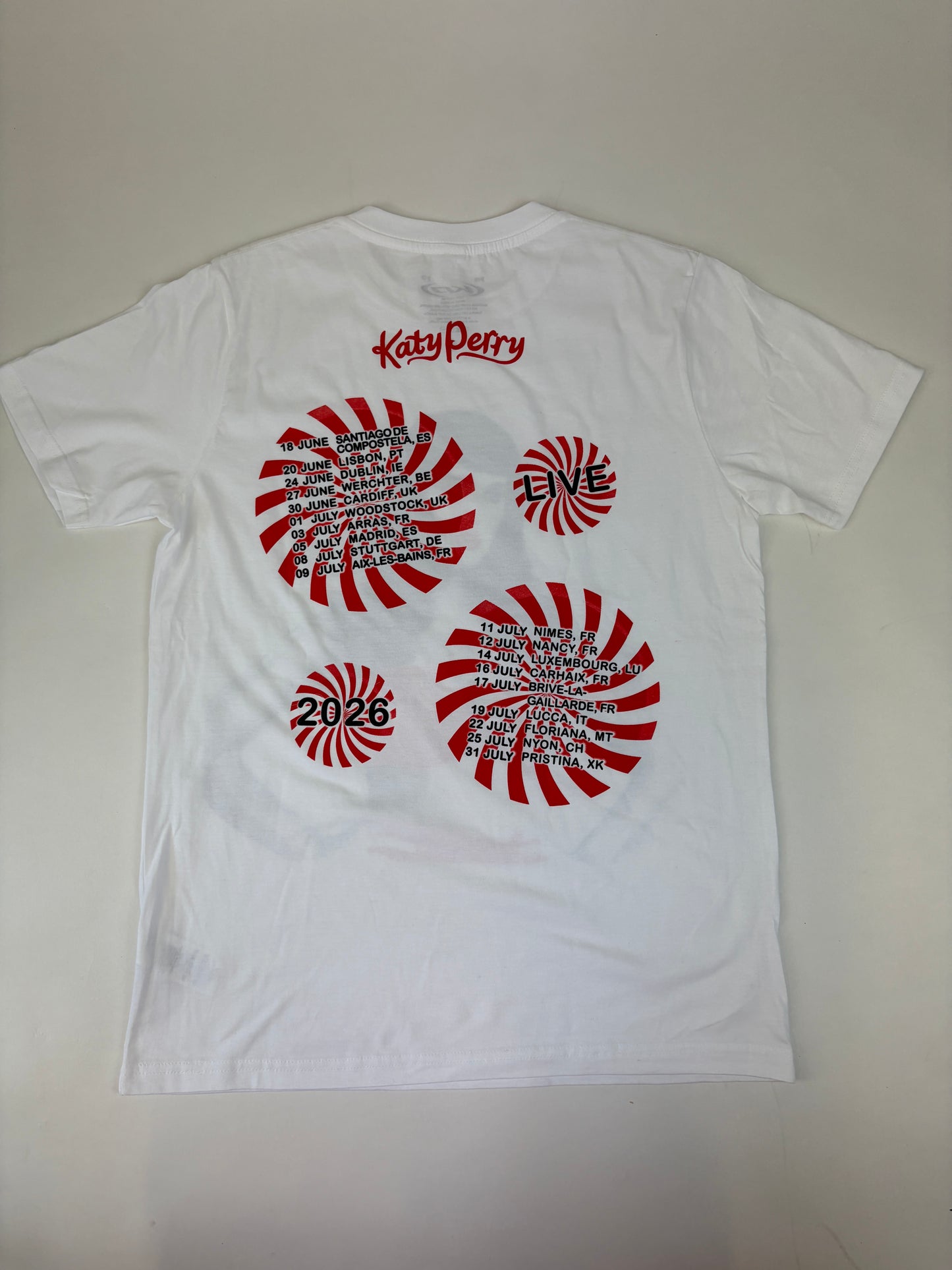 03.1. KATY PERRY - Cali Girls White Tee