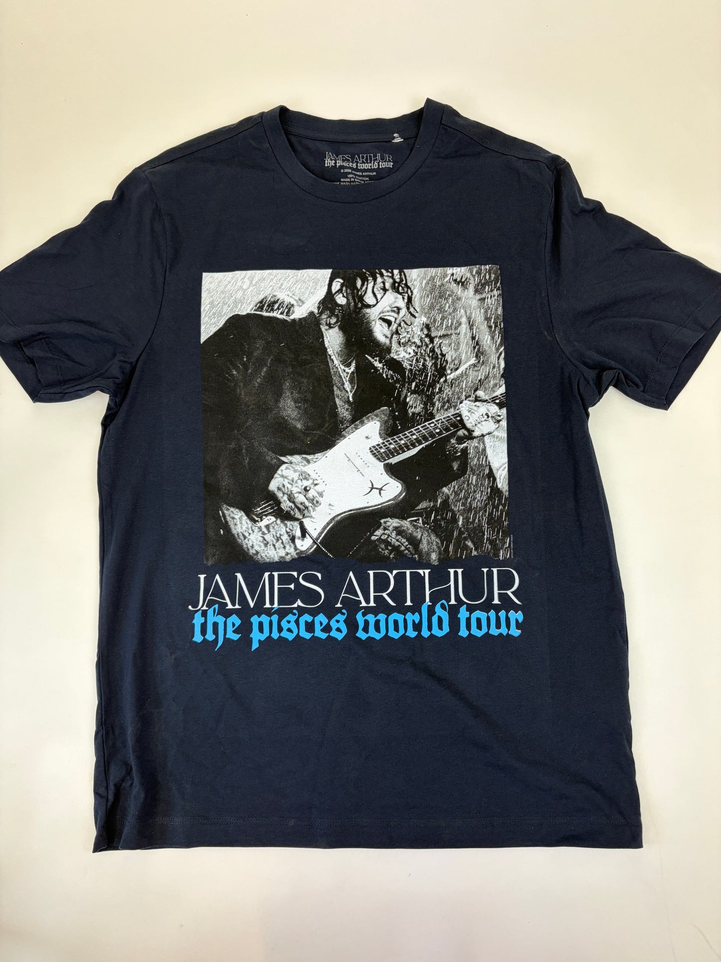 05.1 JAMES ARTHUR - Pisces Tour Blue Tee
