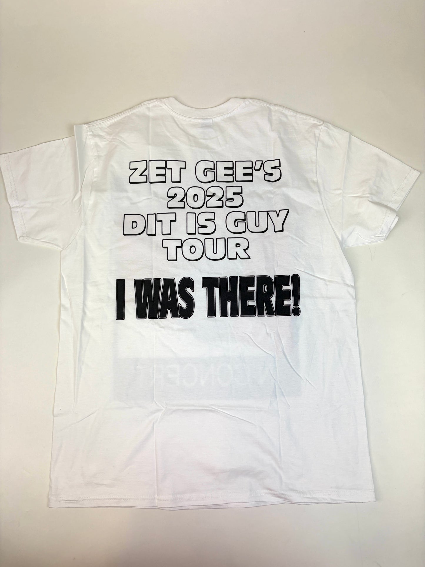 10.3 ZWANGERE GUY - In concert White Tee