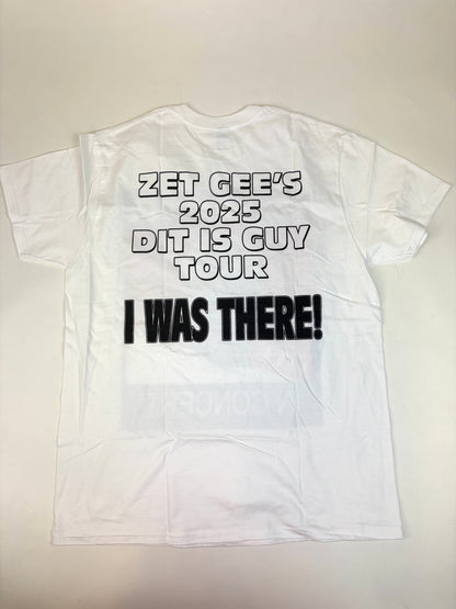 10.3 ZWANGERE GUY - In concert White Tee