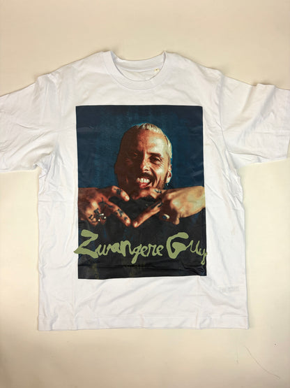 10.2 ZWANGERE GUY - Vingerhartje White Tee