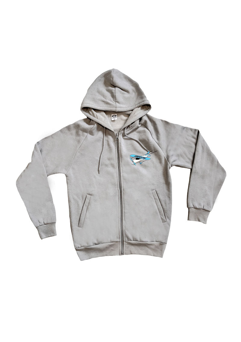 RW25 men zip hood backstage front