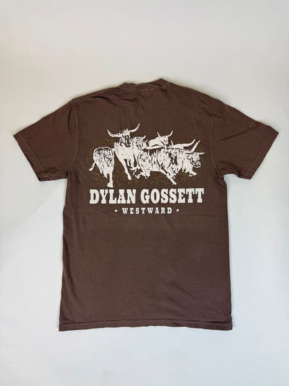 17.1. Dylan Gossett - West Ward Bulls Brown Tee