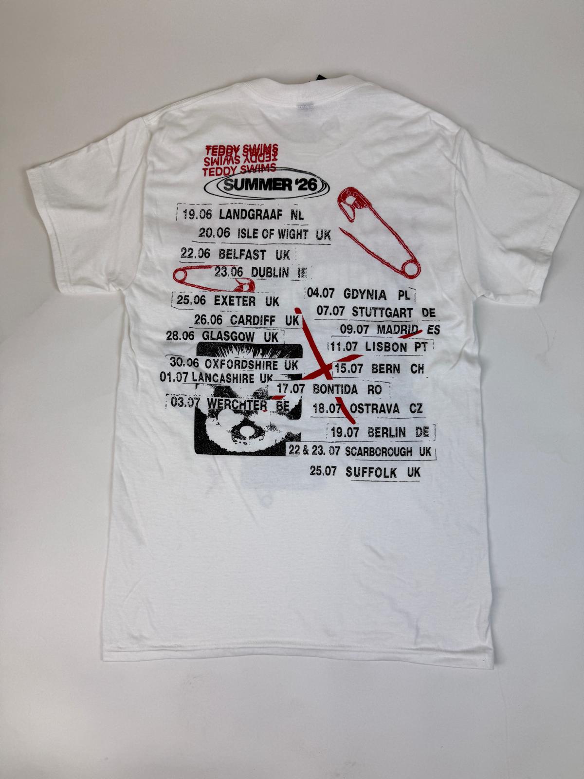 28.3 TEDDY SWIMS - Collage Summer White Tee