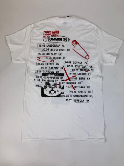 28.3 TEDDY SWIMS - Collage Summer White Tee