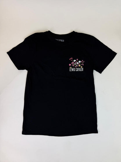 31.1 LEWIS CAPALDI - Flower Black Tee