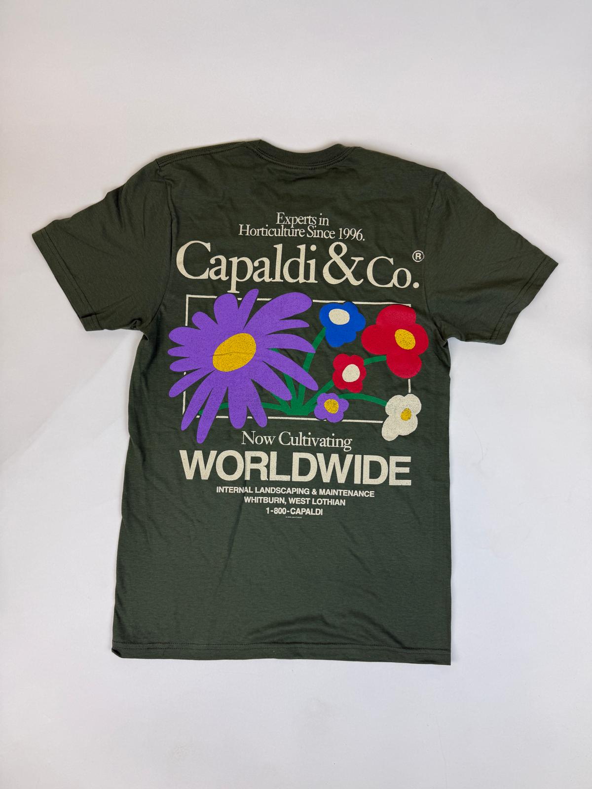 31.2 LEWIS CAPALDI - Capaldi Flower Kakhi Tee