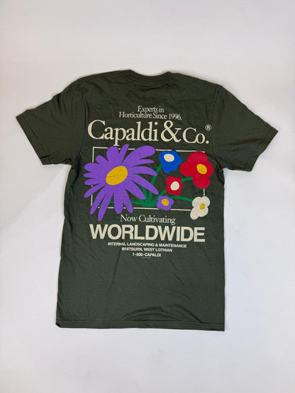 31.2 LEWIS CAPALDI - Capaldi Flower Kakhi Tee