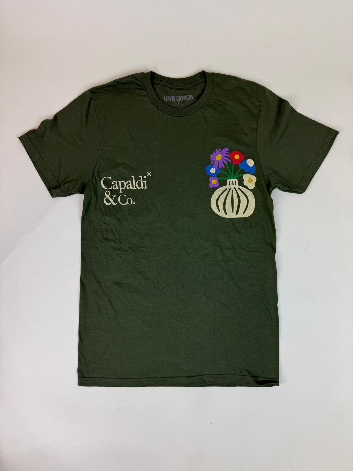 31.2 LEWIS CAPALDI - Capaldi Flower Kakhi Tee