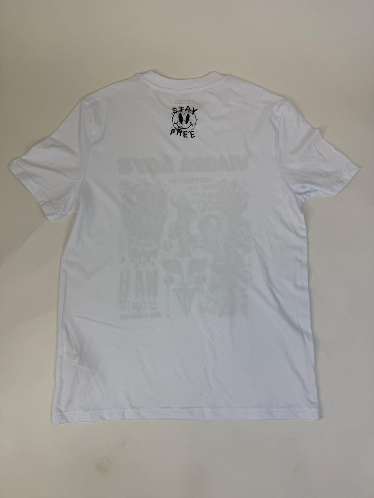 33.1 VIAGRA BOYS - CARTOON WHITE TEE