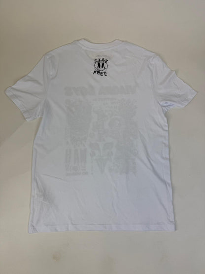 33.1 VIAGRA BOYS - CARTOON WHITE TEE