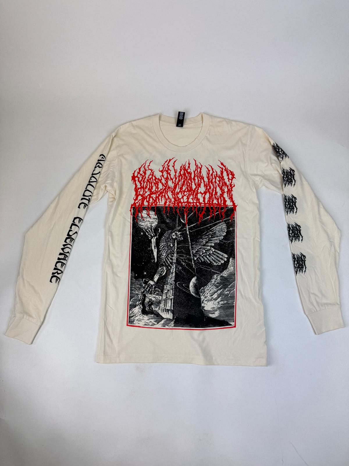34.3 BLOOD INCANTATION - Tour Cream LS