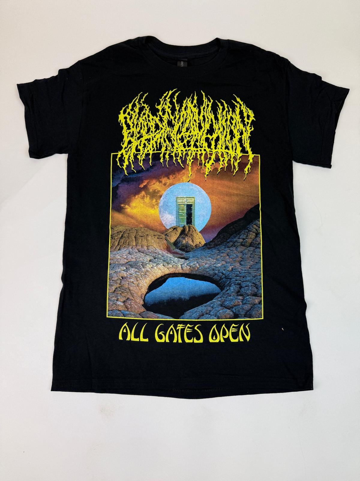 34.2 BLOOD INCANTATION - All gates Black Tee