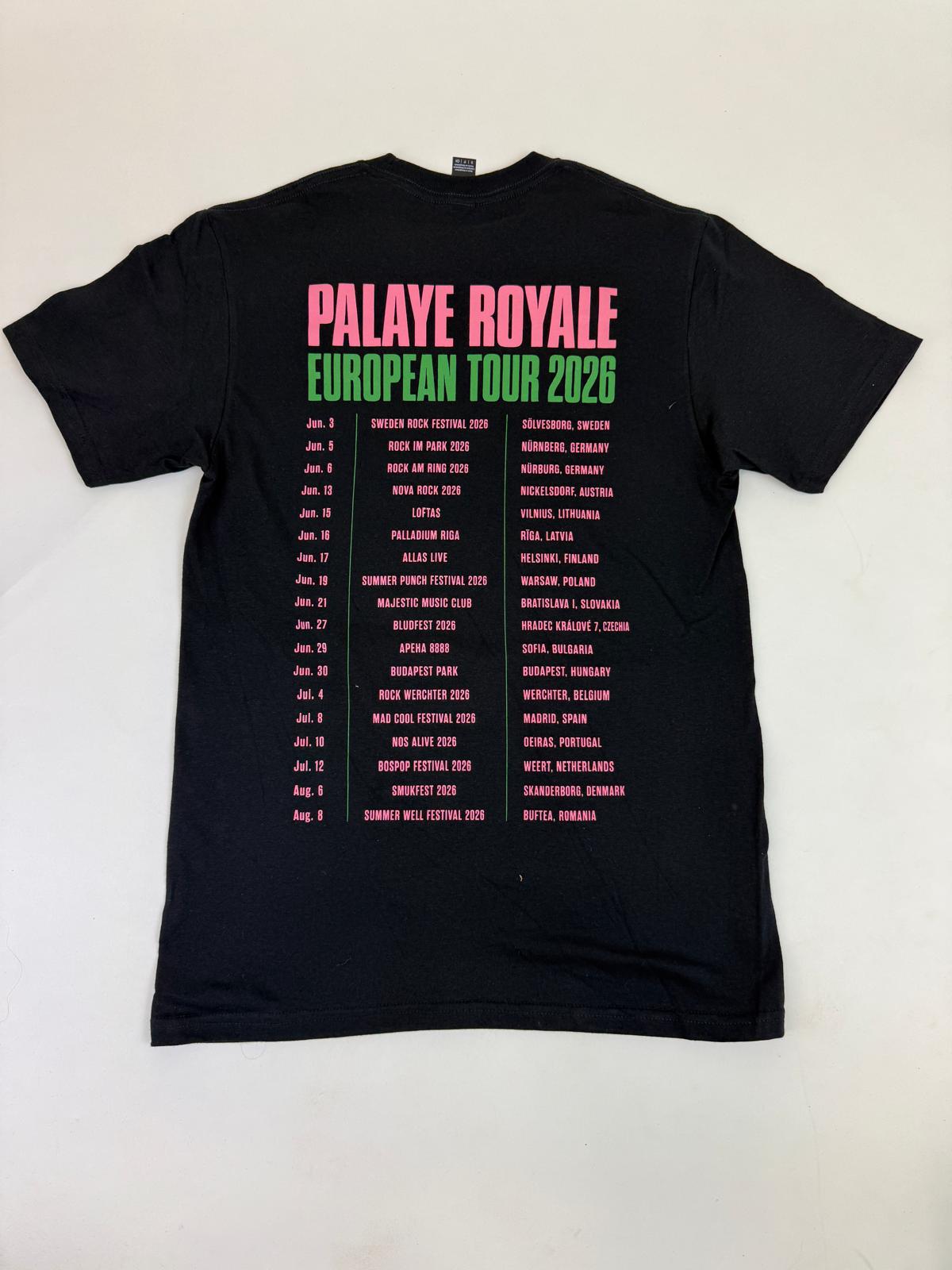 42.1 PALAYE ROYALE- Photo Black Tee