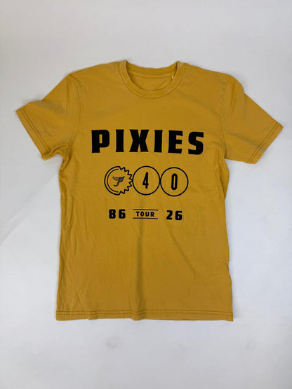 46.3 PIXIES - Pixies Tour Yellow Tee