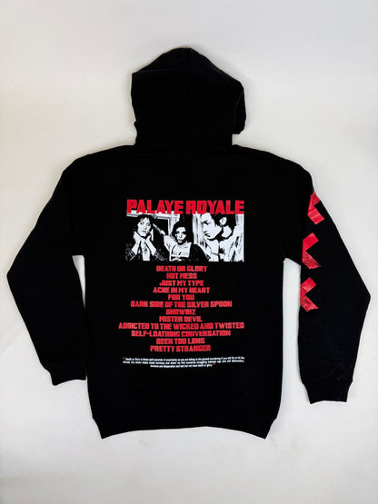 42.4 PALAYE ROYALE - Face Black Hoodie