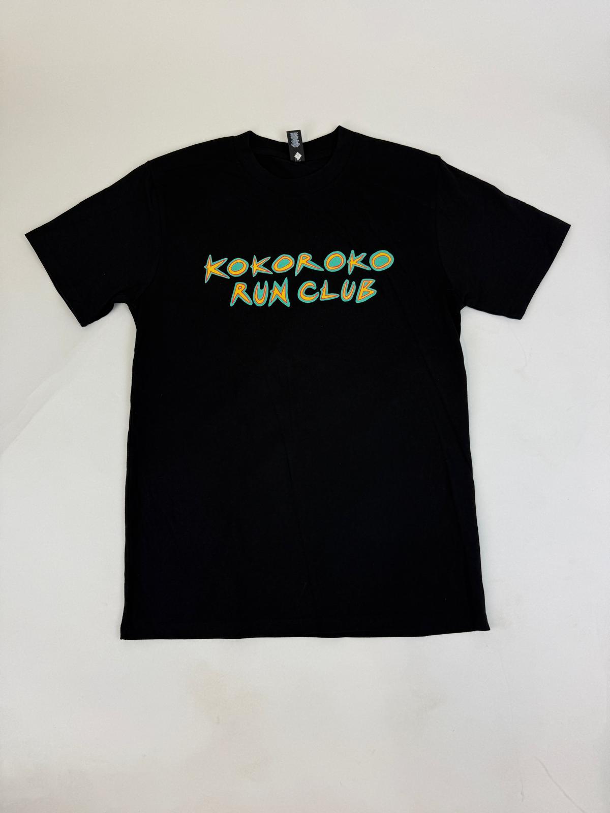 51.12 KOKOROKO - Runclub Black Tee