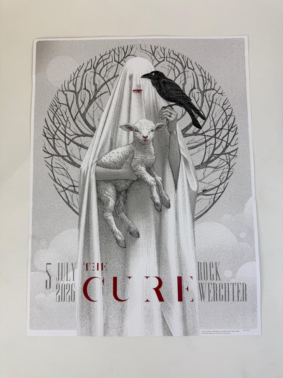 48.7 THE CURE - Event Poster