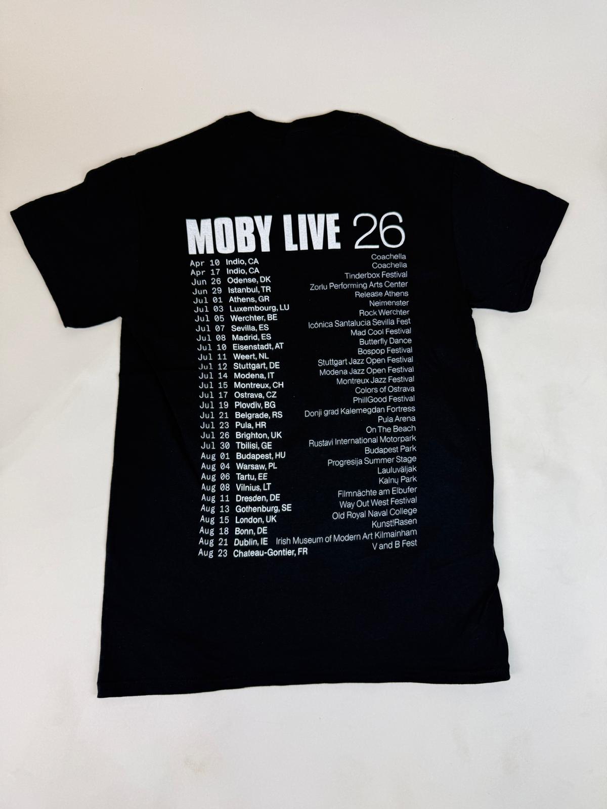 57.2 MOBY - TOUR BLACK TEE