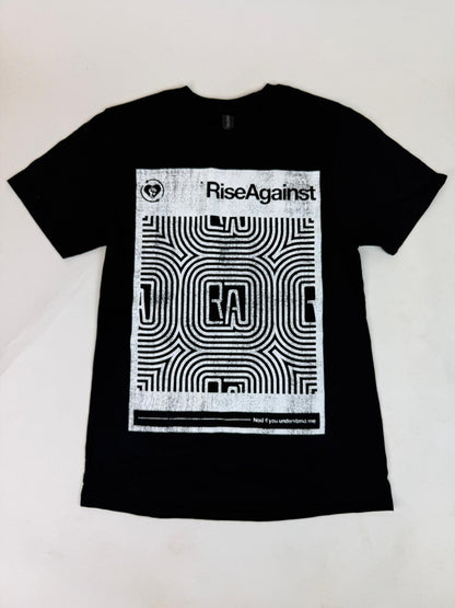 59.1 RISE AGAINST - Tour Black Tee