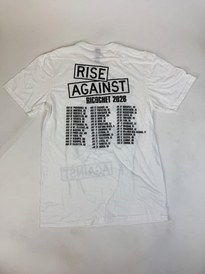 59.2 RISE AGAINST - Hands White Tee
