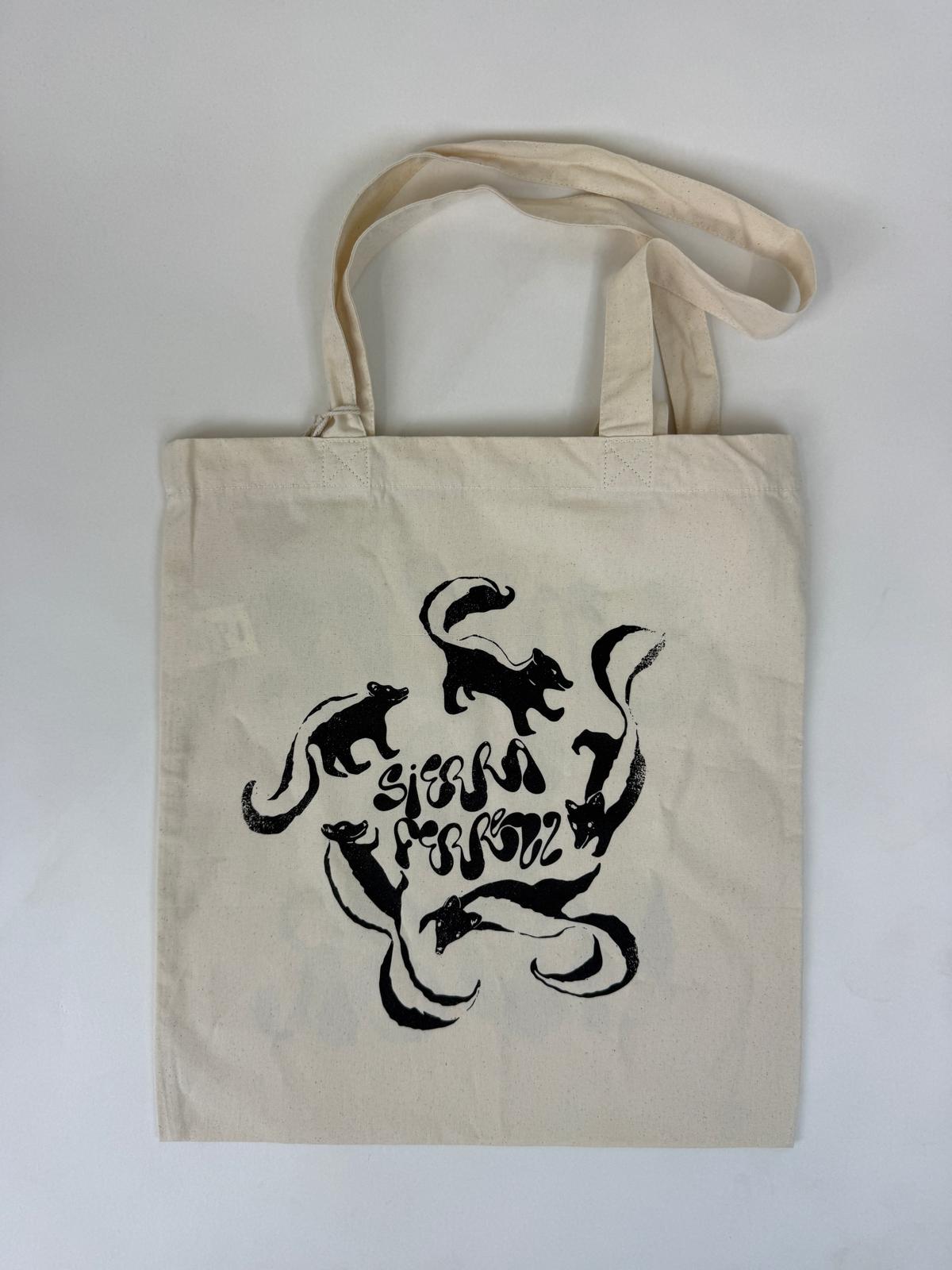 63.3 SIERRA FERRELL - Cream Tote bag